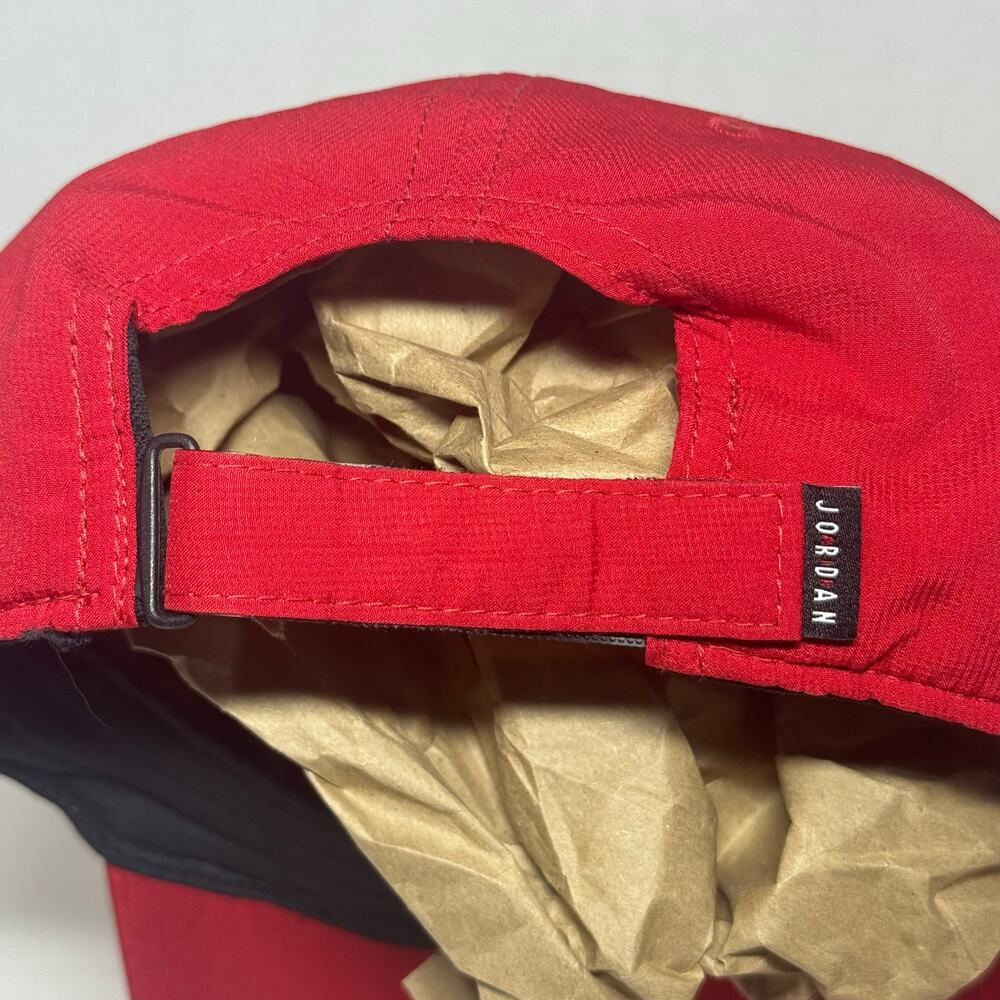 Michael Jordan Youth Hat Adjustable Snapback Red Black Embroidered Jumpman Logo - Picture 9 of 11